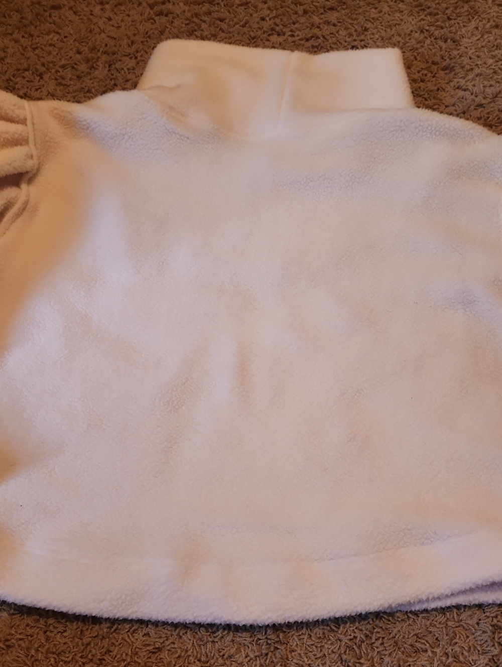 Free People Cozy Crop Half-Zip Sherpa Pullover XL - Picture 9 of 10